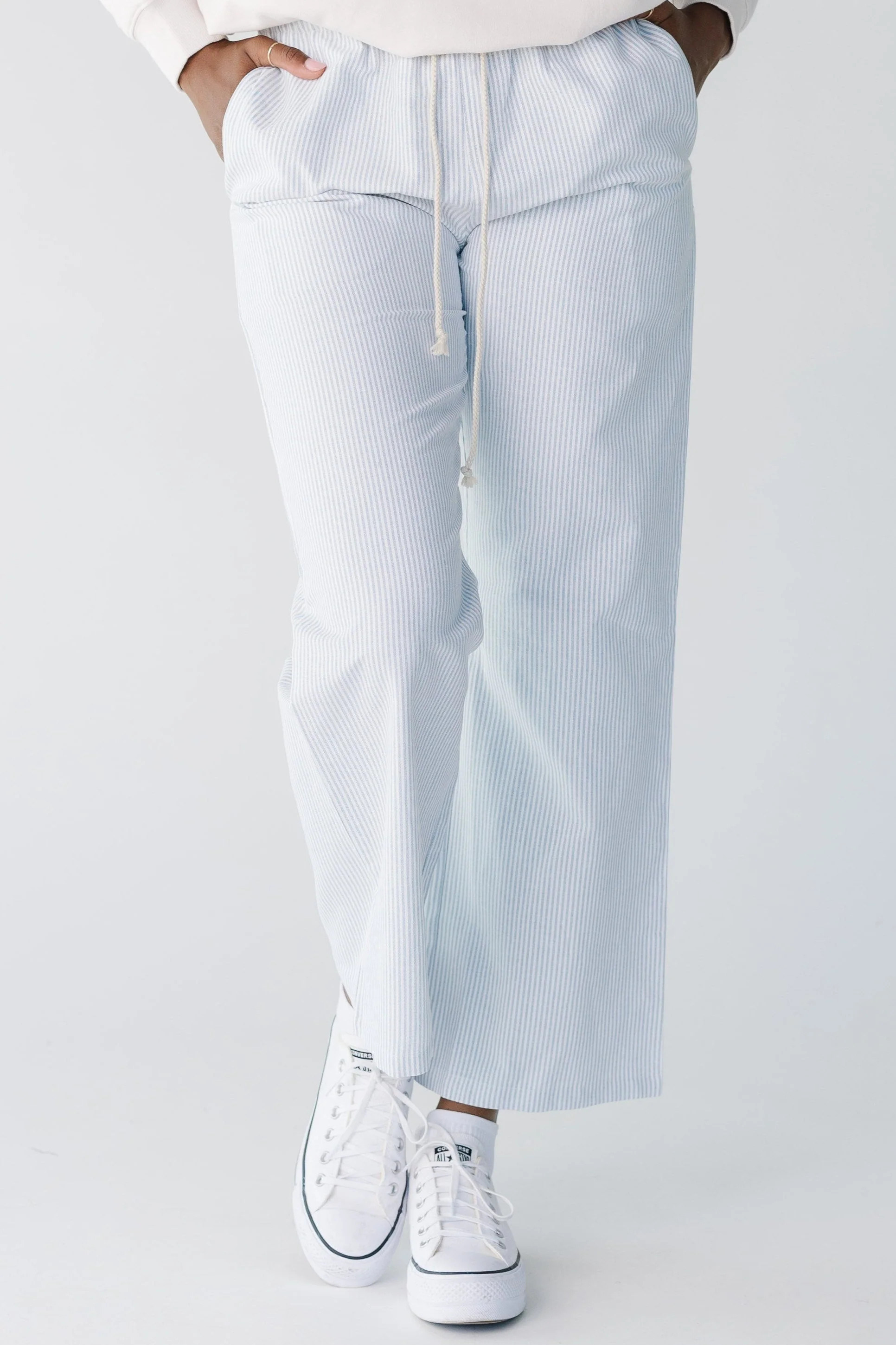 Brass & Roe Comfy Stripe Pants | Called To Surf