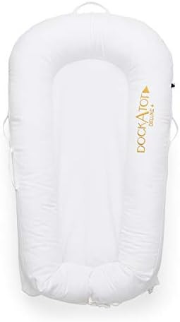 Cover ONLY (Pristine White) for DockATot Deluxe+ Dock - Dock Sold Separately - Compatible with Al... | Amazon (US)