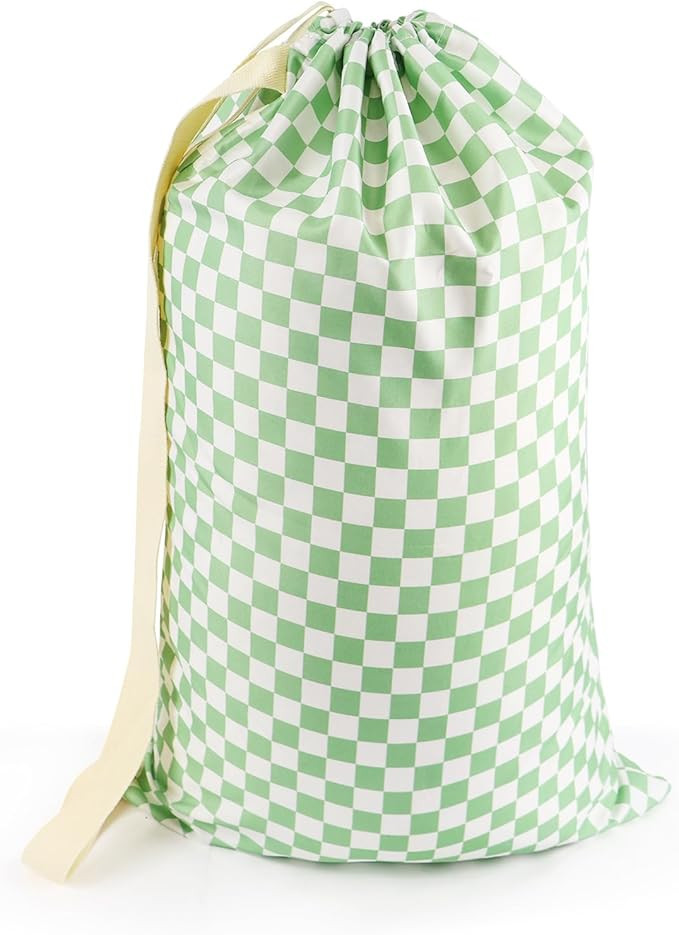 Laundry Bag, Dirty Backpack Laundry Bag For College Travel Laundromat Apartment, With Handles 29"... | Amazon (US)