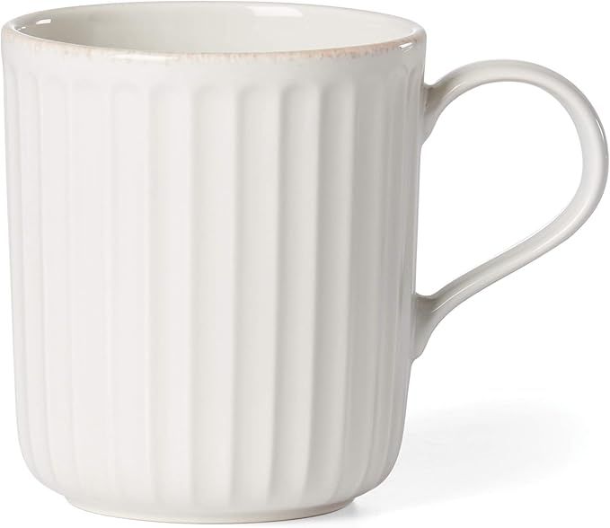 Lenox French Perle Scallop Mug, 0.70 LB, White | Amazon (US)