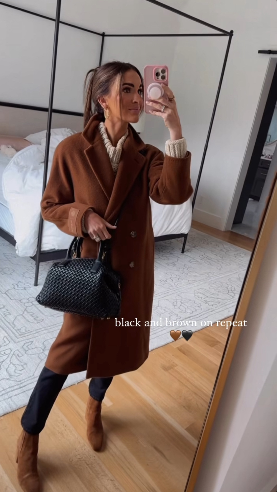 🖤🤎

#winteroutfit #coat #aritzia 

#LTKshoecrush #LTKSeasonal