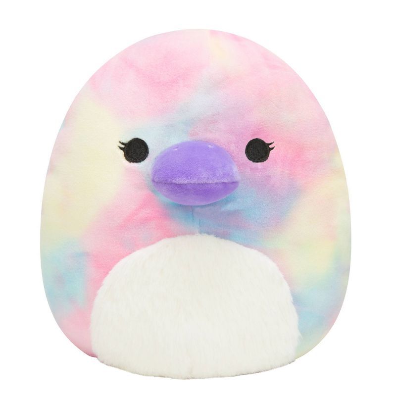 Squishmallows 16" Brindall the Rainbow Watercolor Printed Platypus Plush Toy | Target