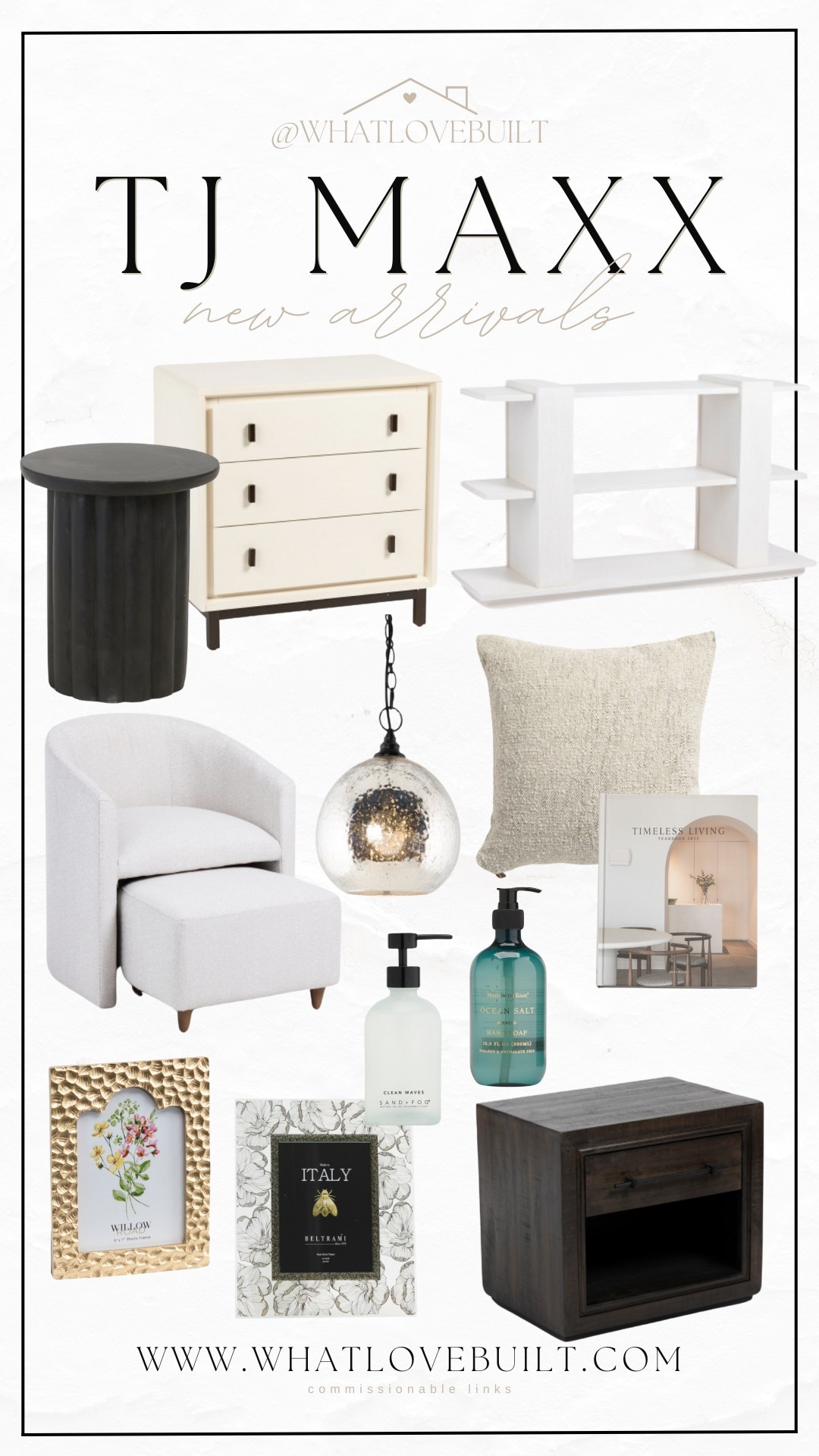 TJ Maxx Home New Arrivals 🏡

#home #furniture #lighting #livingroom #bedroom #bathroom

#LTKStyleTip #LTKHome #LTKFindsUnder50
