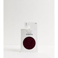 Burgundy 70 Denier Opaque Tights New Look | New Look (UK)