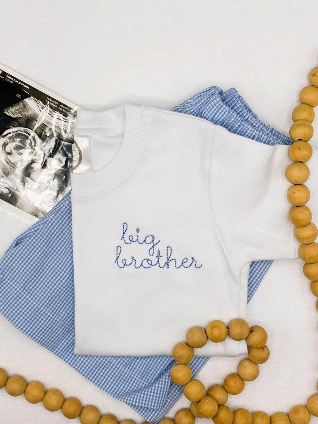 Big Brother Shirt, Machine Embroidered Outfit for New Baby Announcement, Shirt for New Sibling or... | Etsy (US)