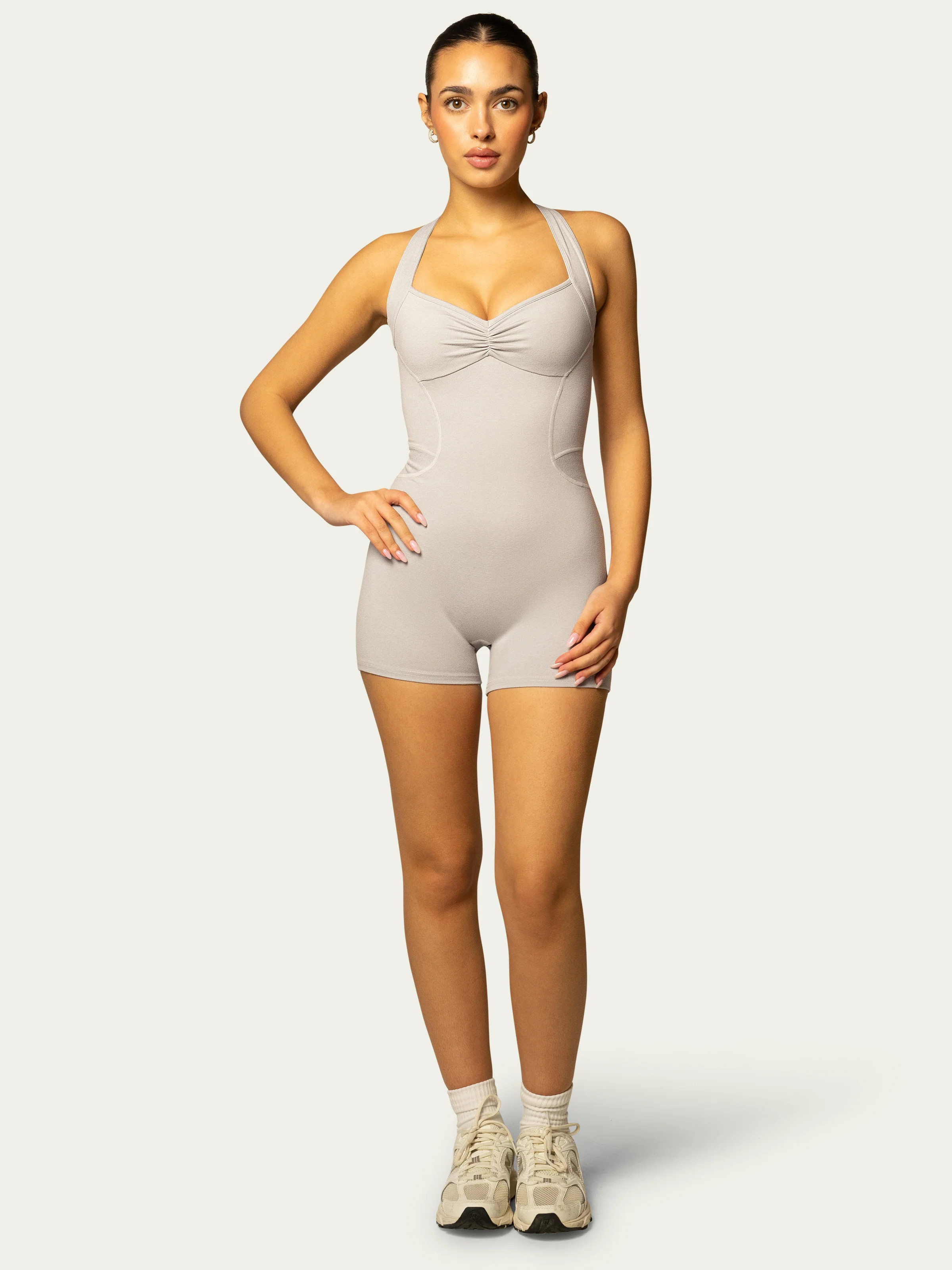 The Sculpt Shortie / Heather-Grey | 437