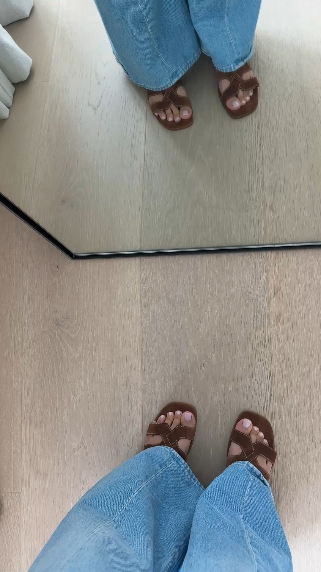 These new gorgeous suede sandals are STUNNING& very comfortable! I took my true size 7 in these, several color options available! 

#LTKootd #LTKgrwm #LTKOver40