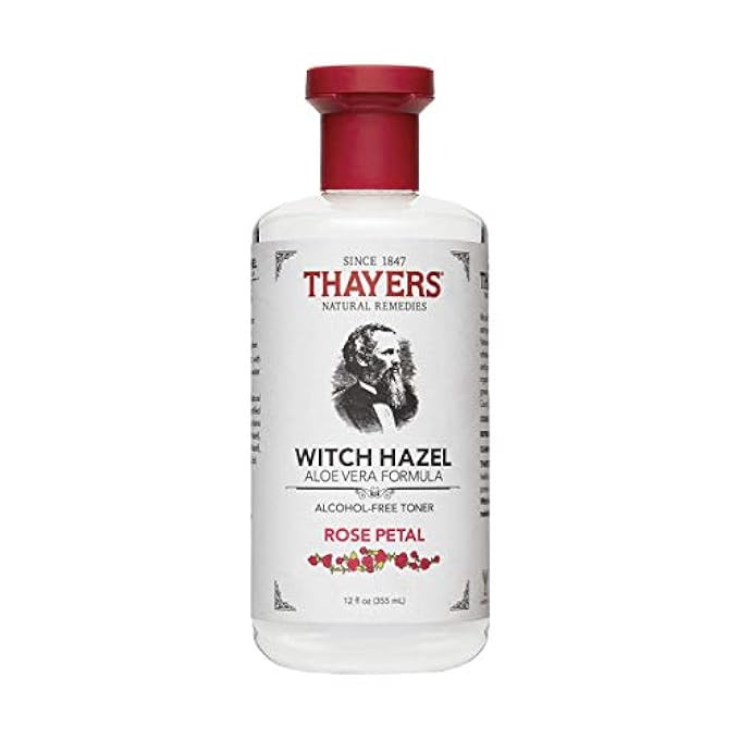 Thayers Alcohol-free Rose Petal Witch Hazel with Aloe Vera, 12 oz | Amazon (US)