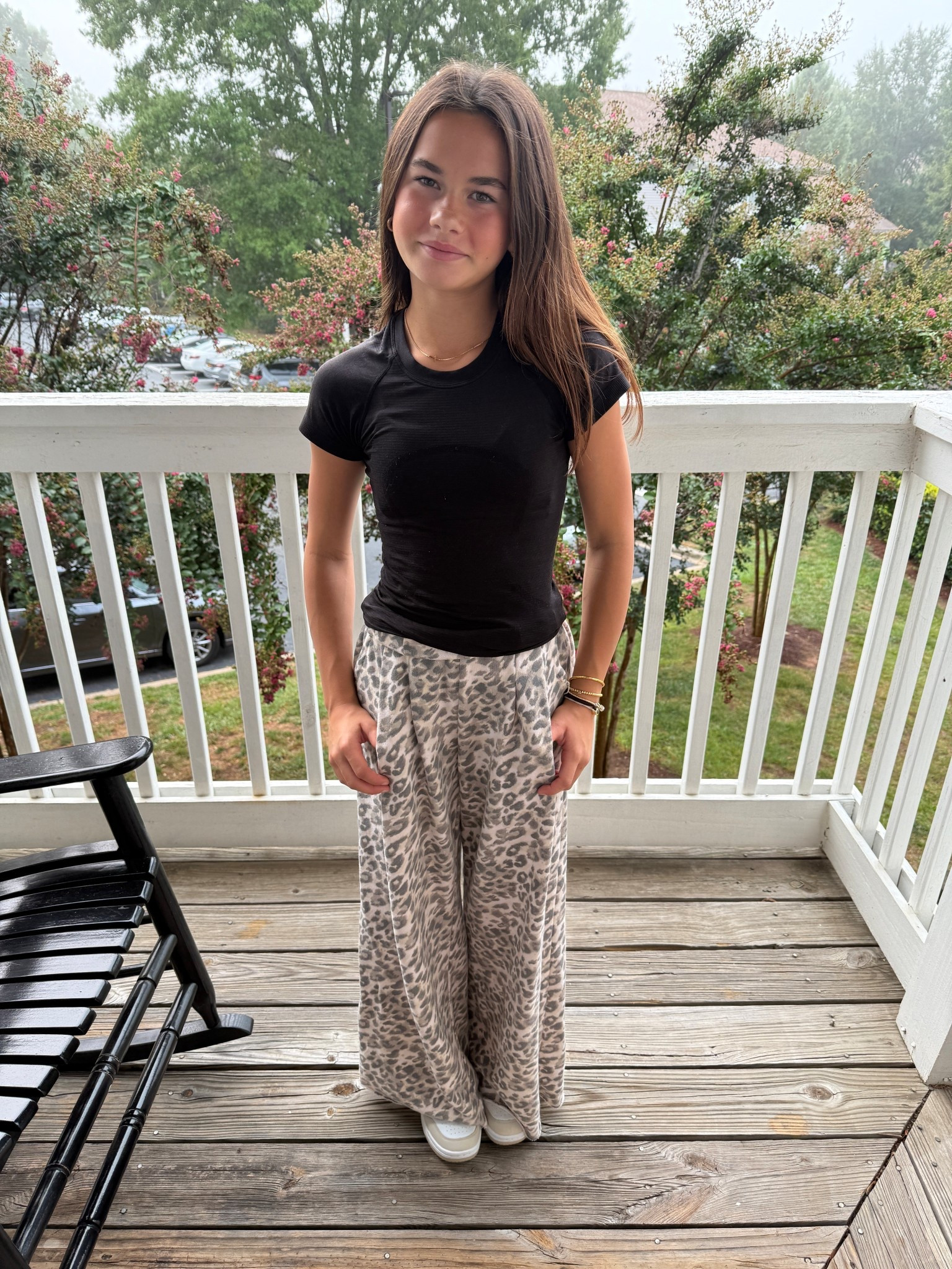 Living in these lately. The print is sold out but the solid colors are perfection too!!!
Wearing: XXS Short bottoms
XS top

Tween girl 
Tween fashion 
Tween influencer 