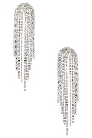 Daniella Earrings in Silver | Revolve Clothing (Global)