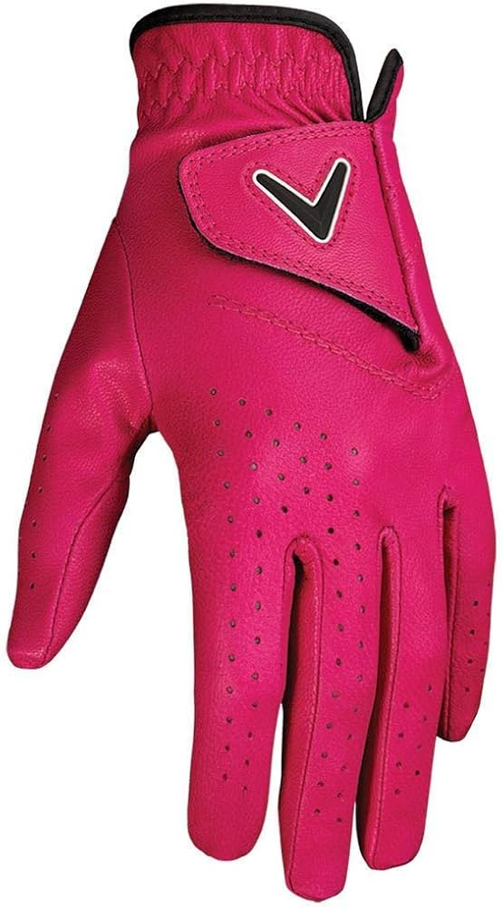 Callaway Golf Opti Color Glove (Worn on Left Hand, Ladies, Small, Pink) | Amazon (US)