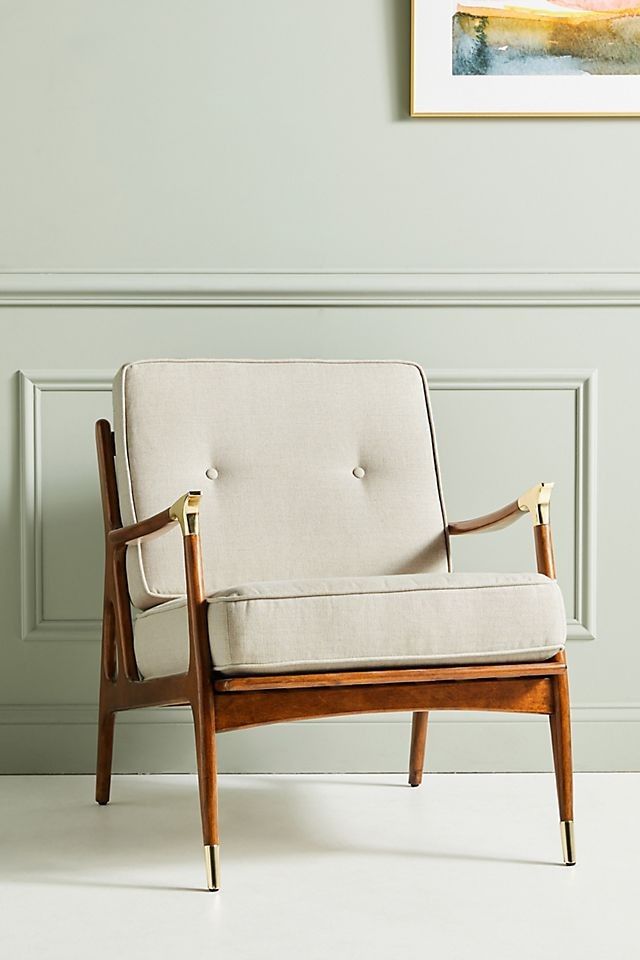 Linen Haverhill Chair | Anthropologie (US)