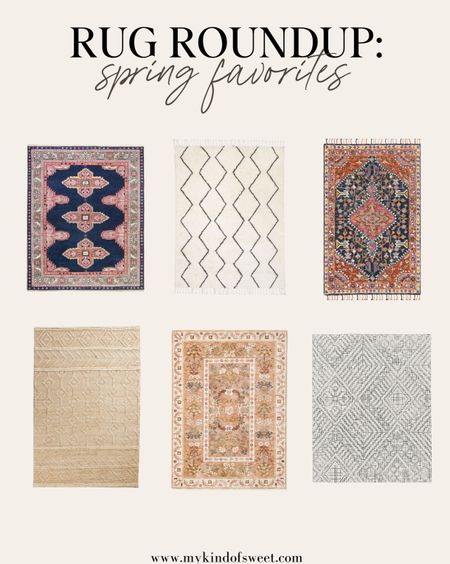 My favorite rugs for a spring refresh!

#LTKhome #LTKstyletip #LTKSeasonal