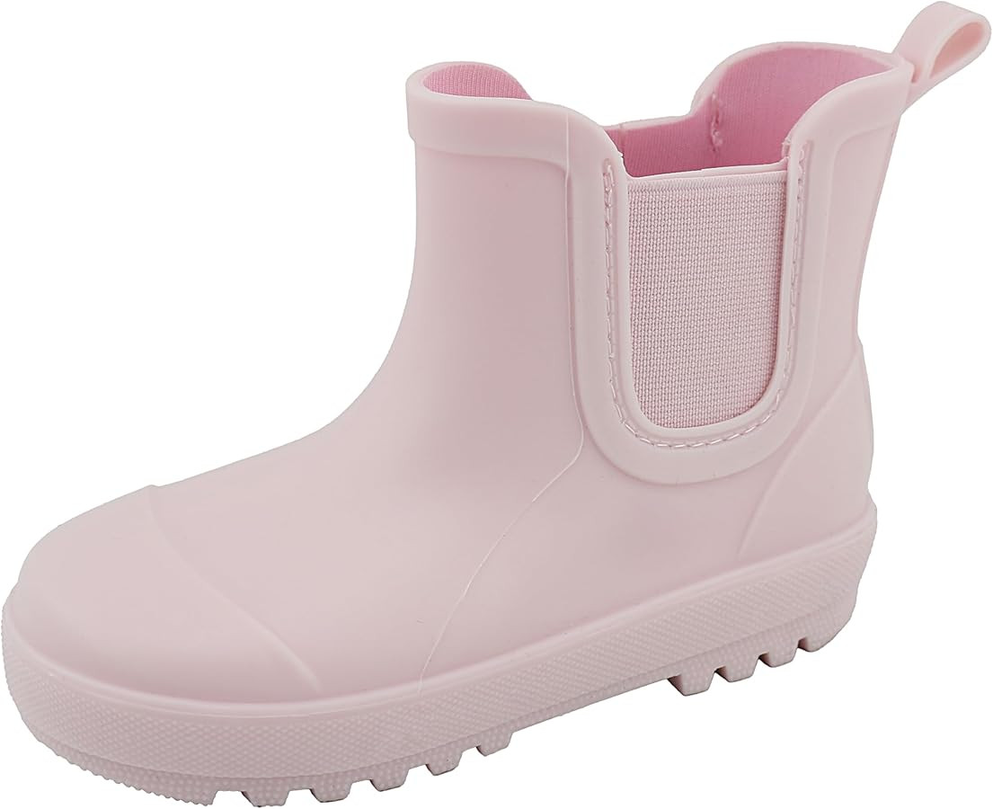 BEARPAW Toddler Rain Boots, Waterproof Rubber Kids Rainboot, Girls/Boys Light Water Shoes for Mud... | Amazon (US)