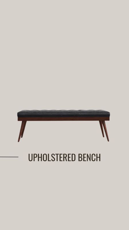 Upholstered Bench #bench #furniture #bedroomdecor #bedroomfurniture #interiordesign #interiordecor #homedecor #homedesign #homedecorfinds #moodboard 

#LTKhome #LTKstyletip