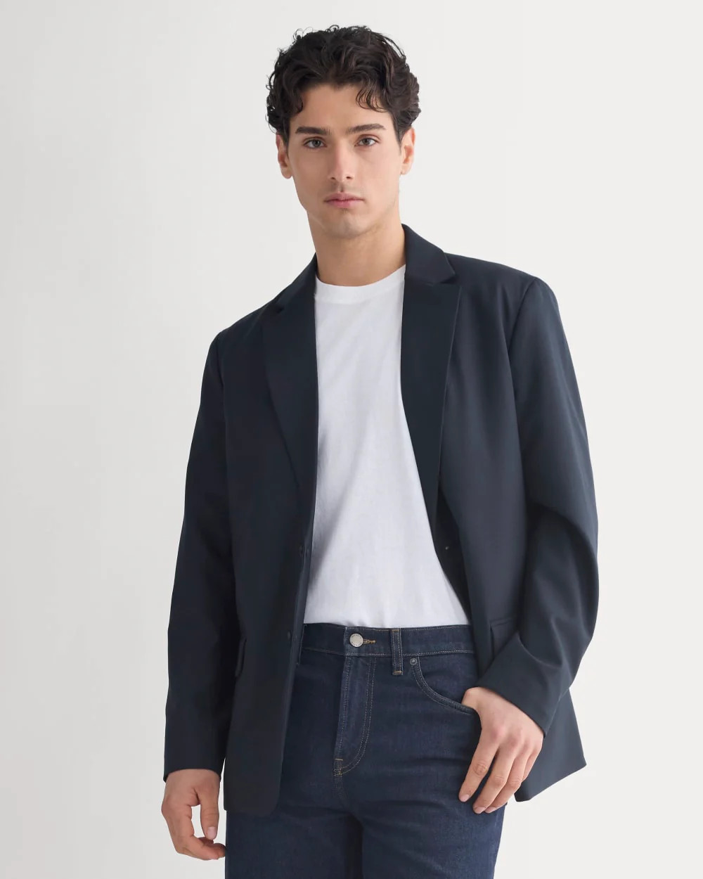 Tropical Wool Blazer | Dark Navy | Everlane