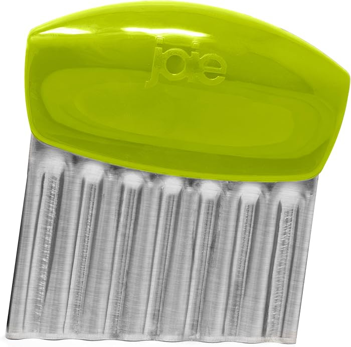 Joie Crinkle Cutter / Wavy Knife for Any Vegetable, Great Crinkle Cutter for Veggies, Stainless S... | Amazon (US)