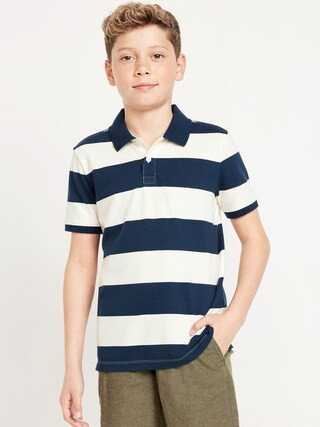 Printed Pique Polo Shirt for Boys | Old Navy (US)
