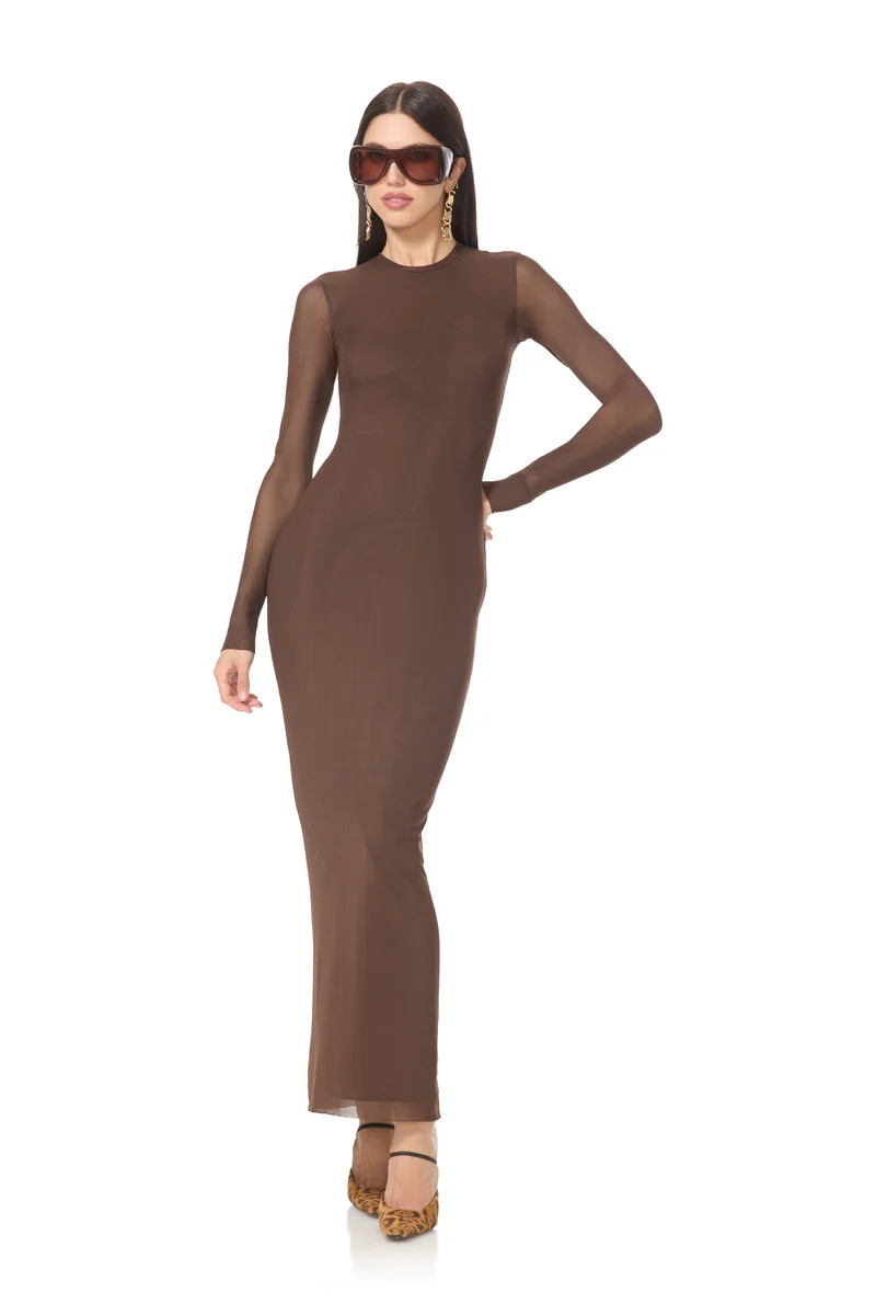Didi Dress - Espresso | ShopAFRM