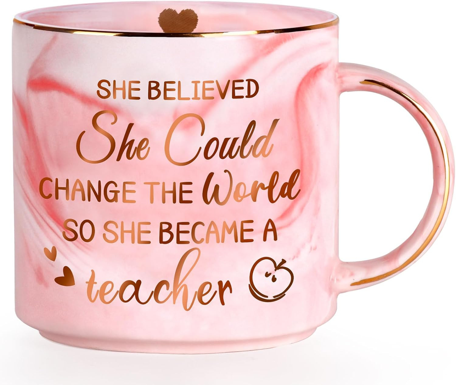 Teacher Appreciation Gifts for Women,12oz Novelty Coffee Mug Gifts for Teacher,Graduation Gifts f... | Amazon (US)
