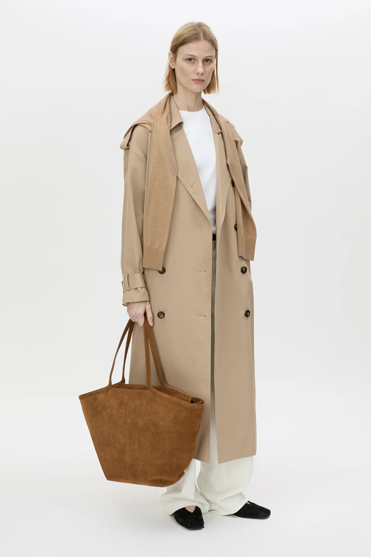 Evans Women's Trench Coat In Sand - CAMILLA AND MARC® Official | C&M | CAMILLA AND MARC (ANZ)