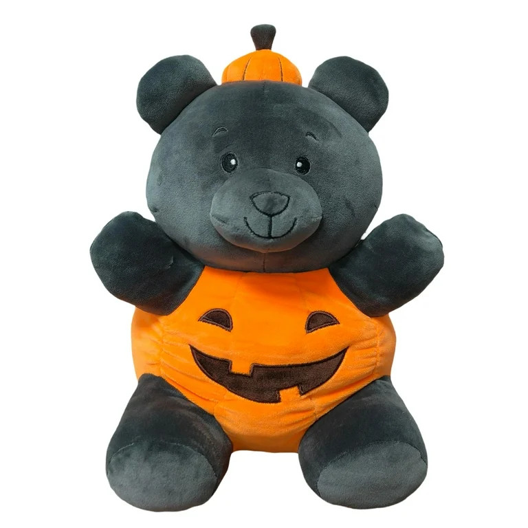 Pumpkin Gummy Bear Plush, Orange, 12", Halloween by Way To Celebrate | Walmart (US)