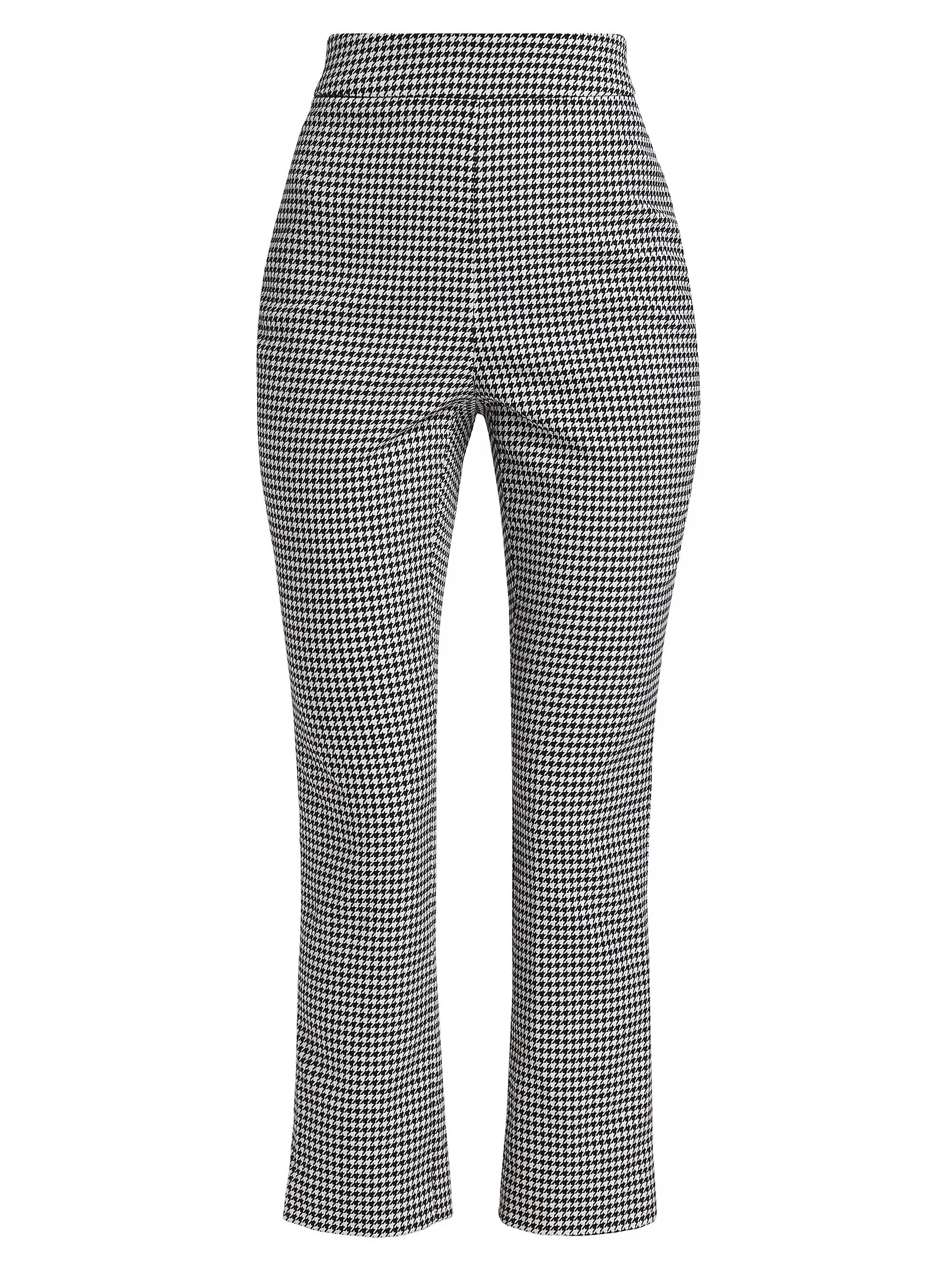 ToccinClaire Houndstooth Crop Pants | Saks Fifth Avenue