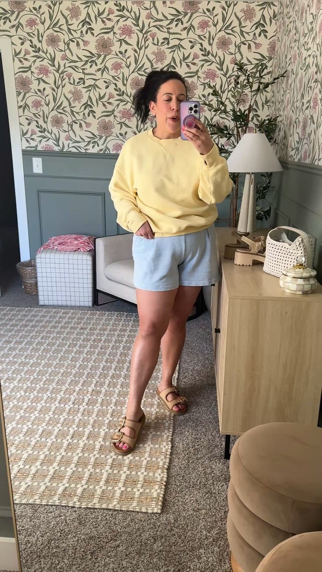 Aerie OOTD love this pullover and comfy shorts size medium in top and large in shorts 

Midsize style, size 12, casual ootd 

#LTKFindsUnder100 #LTKMidsize #LTKFindsUnder50