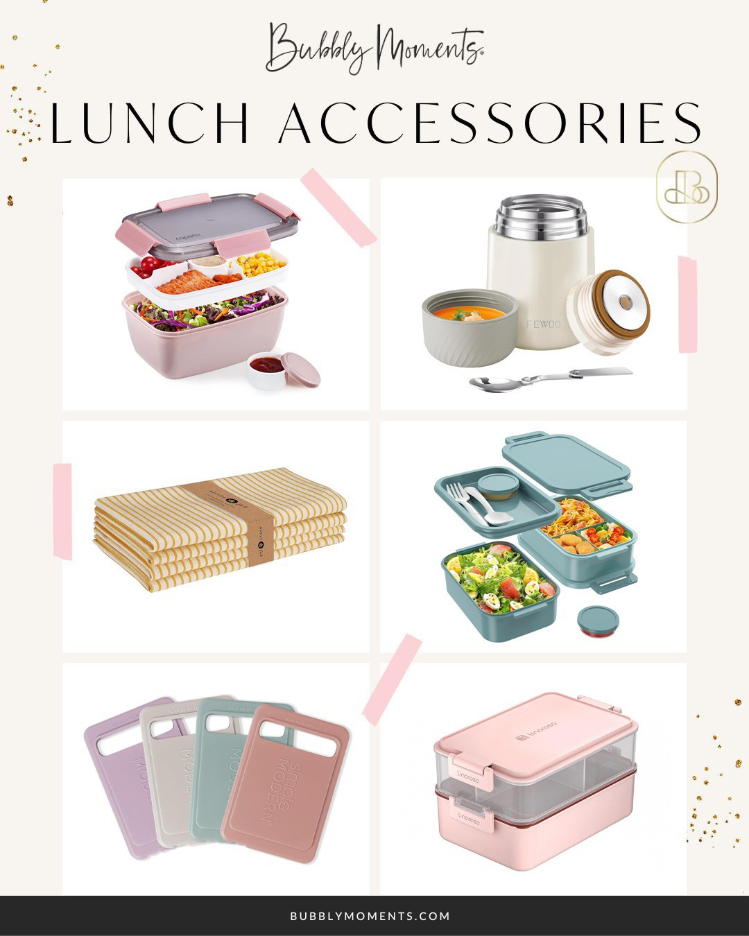 Elevate your lunchtime routine with these must-have Amazon lunch accessories! 🍽️✨ From leak-proof containers to stylish bento boxes and versatile utensil sets, these essentials are here to make your meals on-the-go easier and more enjoyable. Whether you're packing a simple salad or a gourmet feast, these accessories ensure freshness and convenience every time. 🥗🥪 Shop now and explore the latest in lunchtime innovation and take your meals from ordinary to extraordinary! #LTKstyletip #LTKfindsunder100 #LTKfindsunder50 #LunchAccessories #AmazonFinds #MealPrep #BentoBox #FoodContainers #LunchTime #KitchenEssentials #OnTheGo #MealPrepIdeas #HealthyEating #Foodie #LunchBox #ZeroWaste #EcoFriendly #ReusableUtensils #ShopNow #MealPlanning #FoodLover #OfficeLunch #MealPrepLife #FoodStorage #LunchBag #AmazonPrime #FoodGasm #FoodPic #HealthyLiving

