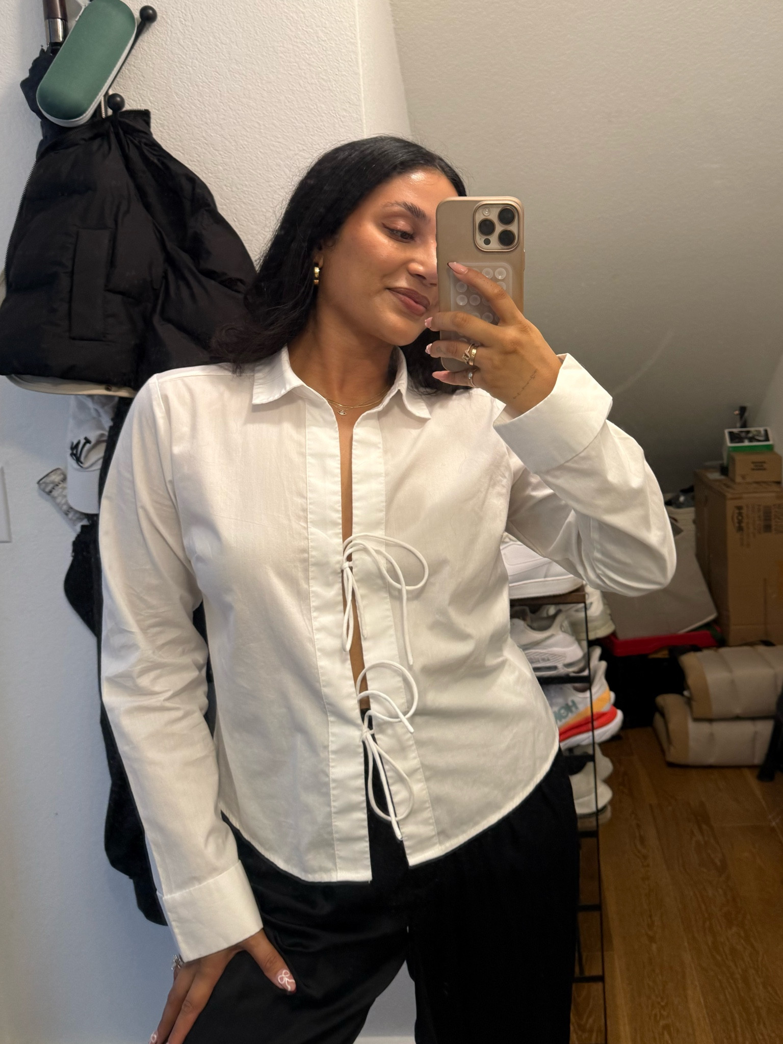 Wearing small 

#LTKStyleTip
