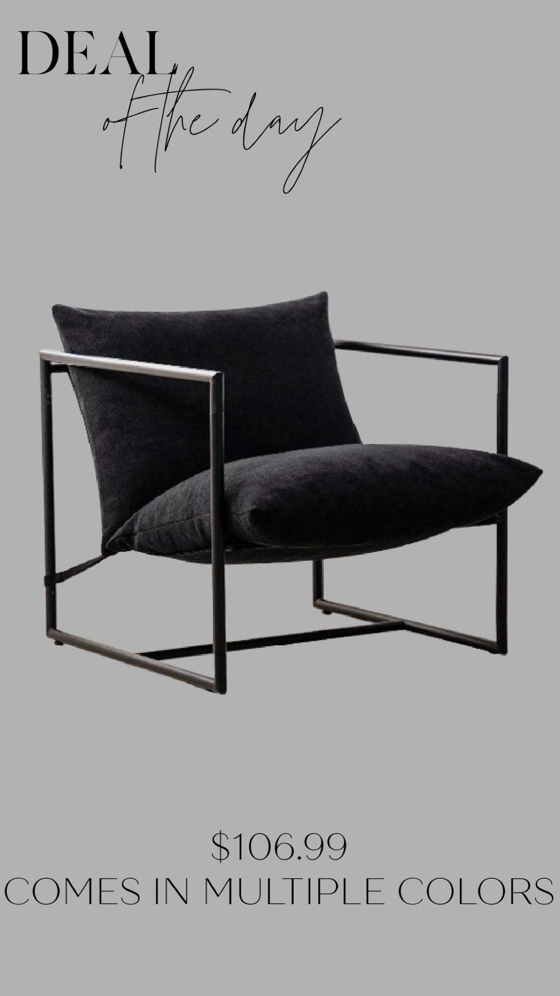 This cozy modern chair is the perfect mix of comfort and style, and it’s priced at just $106.99! With multiple color options, it’s easy to find the perfect match for your space. Add it to your living room, reading nook, or bedroom for an instant cozy upgrade. Don’t miss out on this affordable, stylish find!

#LTKSaleAlert #LTKStyleTip #LTKHome