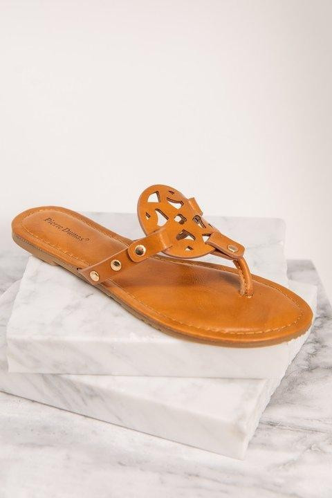 The Sky Is The Limit Tan Brown Sandals | The Mint Julep Boutique