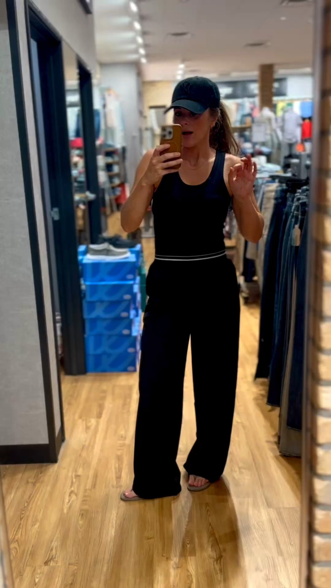 Alo inspired fit! No hate to Alo ok, but if you’re looking for something a little more price conservative, I’ve got you!

Both of the tops are under $50 (both!) and the pants are currently under $50 themselves. Great buys for an easy, trending look.