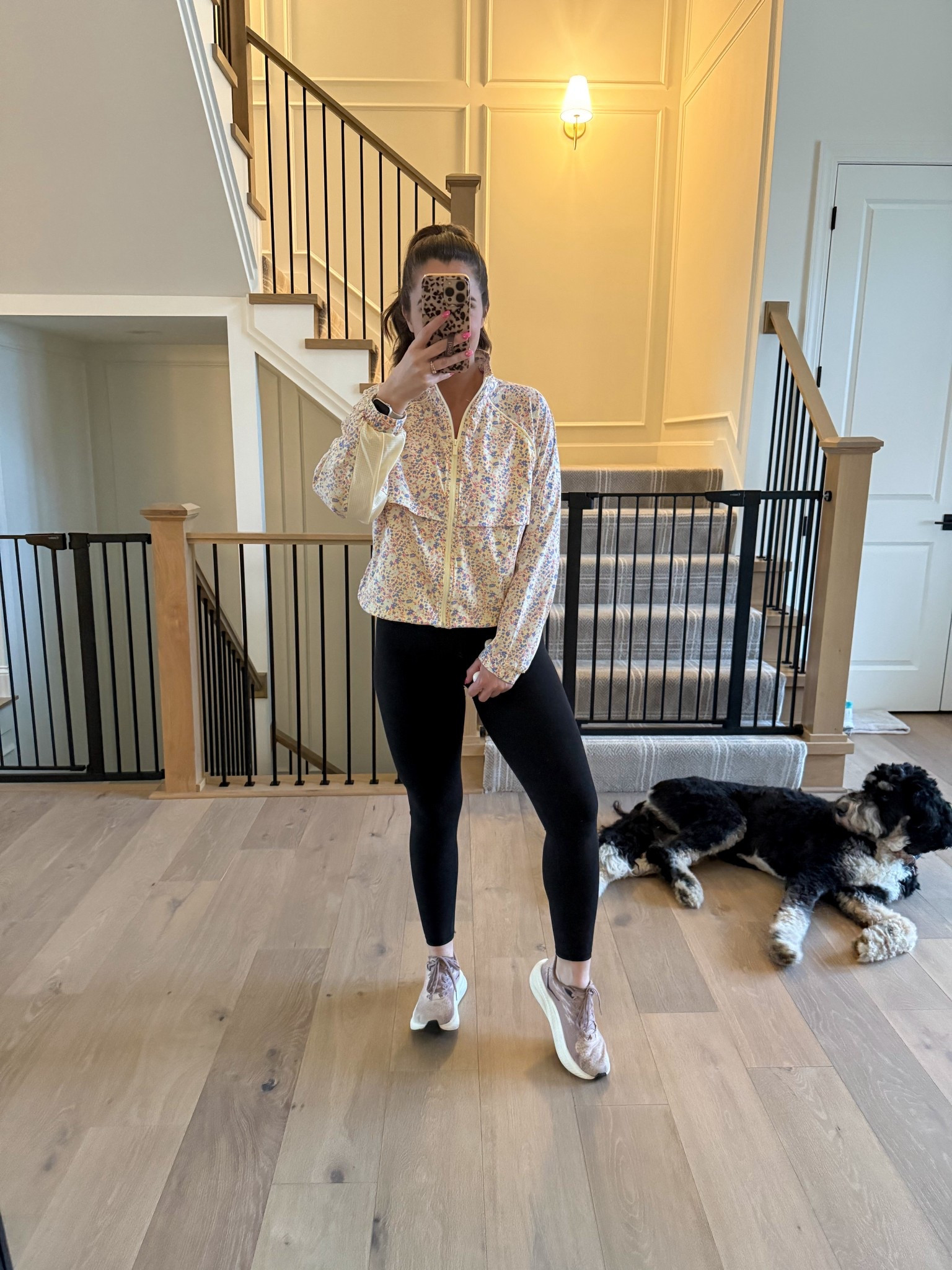 Love this spring jacket so much! I am in the medium. 

#LTKActive #LTKmorningroutine #LTKfitnessgoals