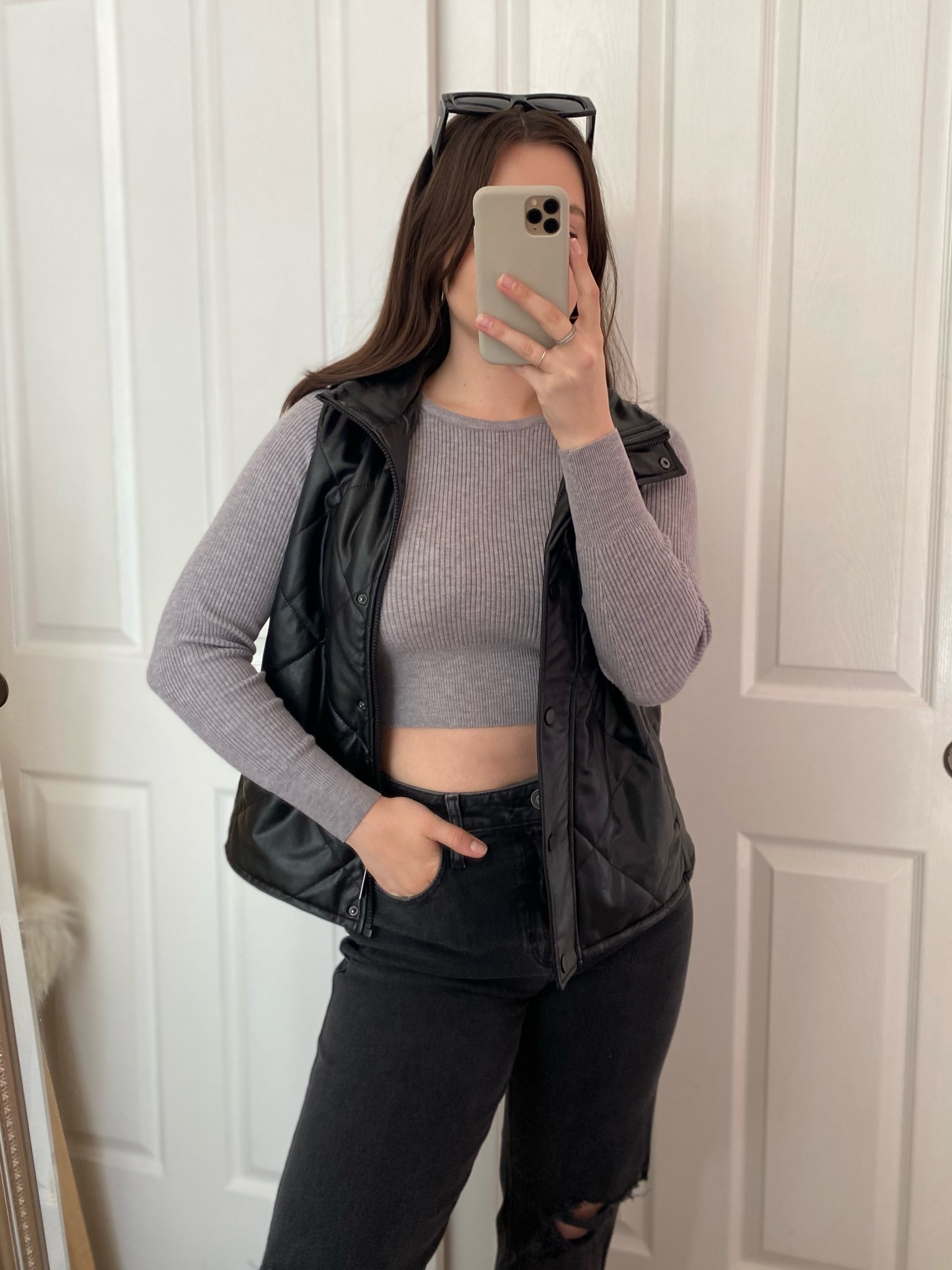 Everyday neutral outfit inspo!

Sizing:
- Vest is true to size, wearing a medium for a slightly oversized style
- Sweater is true to size, wearing a small
- Jeans are true to size, wearing a 4

Fall outfits / fall fashion 2023 / fall outfits 2023 / fall outfits women / fall outfit inspo / fall outfit ideas / womens fall outfits / fall outfit inspirations / cute fall outfits / casual fall outfits / fall fashion 2023 / fall fashion trends / womens fall fashion / edgy fall fashion /
college fashion / college outfits / college class outfits / college fits / college girl / college style / college essentials / amazon college outfits / back to college outfits / back to school college outfits / college tops / 
Neutral fashion / neutral outfit / Clean girl aesthetic / clean girl outfit / Pinterest aesthetic / Pinterest outfit / that girl outfit / that girl aesthetic / vanilla girl / 
Winter outfits / winter fashion 2023 / winter outfits 2023 / winter outfits women / winter outfit inspo / winter outfit ideas / womens winter outfits / winter outfit inspirations / cute winter outfits / casual winter outfits / winter fashion 2023 / winter fashion trends / womens winter fashion / edgy winter fashion / 
Winter outfits amazon / amazon winter outfits / winter fashion amazon / winter fashion 2023 amazon / amazon winter fashion / winter amazon fashion / amazon women’s winter fashion / amazon women’s fashion winter / amazon fashion / amazon fashion finds / amazon women’s fashion /  leather vest / vest outfits


#LTKfindsunder50 #LTKstyletip #LTKfindsunder100
