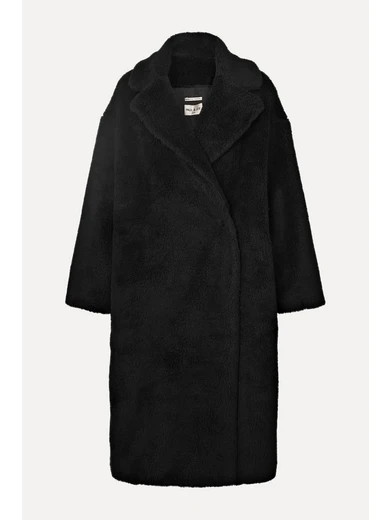 Paul & Joe - Faux Shearling Coat - Black | NET-A-PORTER (US)