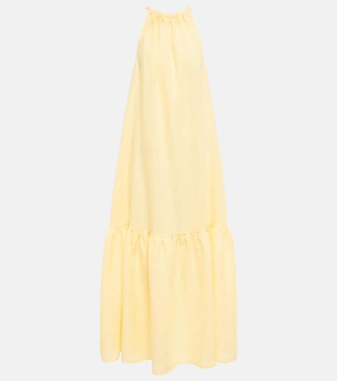 Ibiza halterneck linen maxi dress | Mytheresa (US/CA)