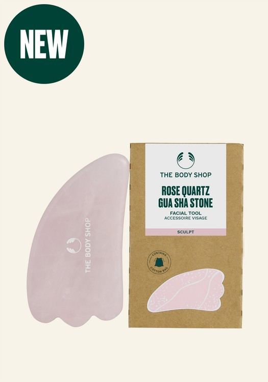 Rose Quartz Gua Sha Stone | The Body Shop USA