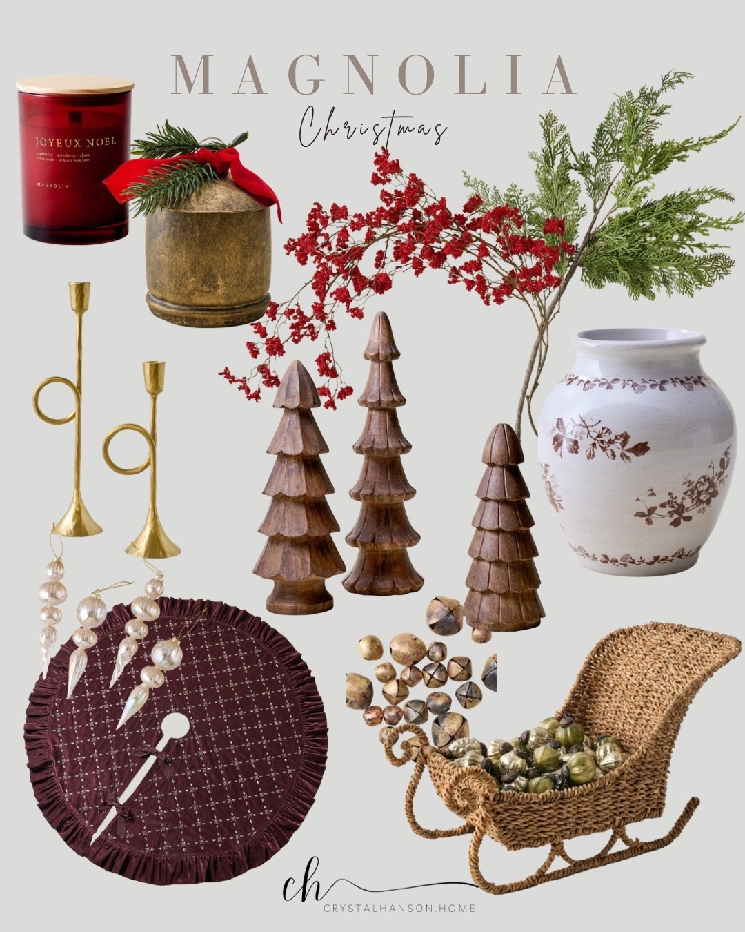 Christmas favs from magnolia

#LTKHome #LTKSeasonal
