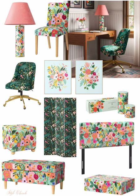 It’s HERE! Shop the Rifle Paper Co for Target decor Collection. So many colorful Target finds, like floral stools, art, room dividers, desk lamp, dining chairs, and home decor. 

#LTKhome #LTKstyletip #LTKover40