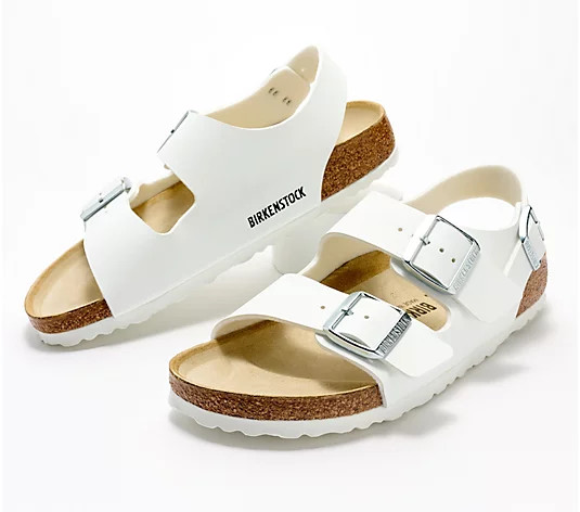 Birkenstock Two-Strap Sandal - Milano - QVC.com | QVC