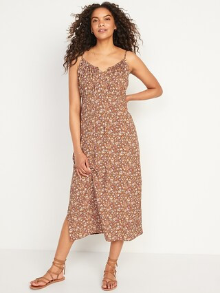 Floral Maxi Cami Shift Dress for Women | Old Navy (US)