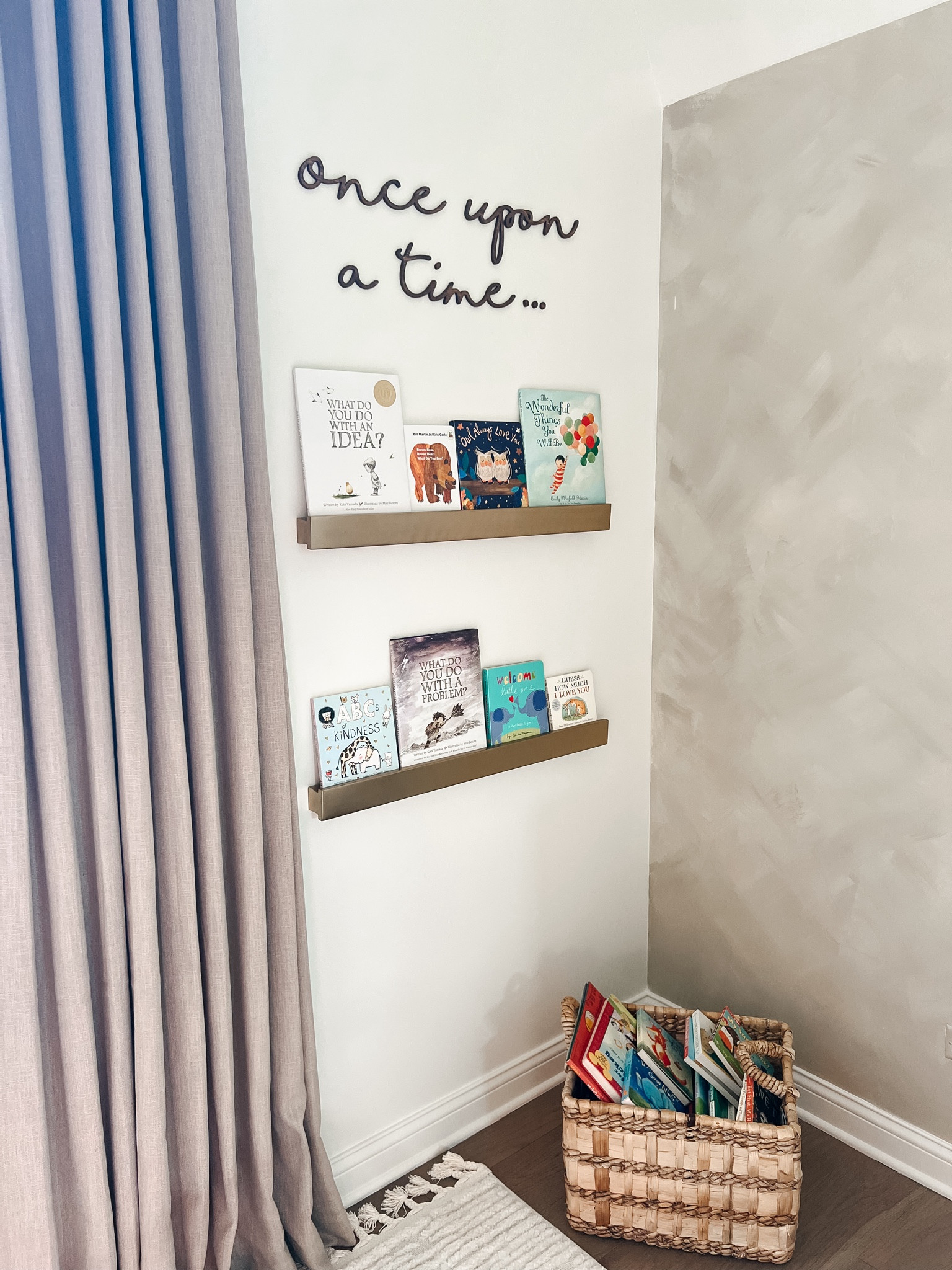 Neutral nursery - 

Nursery ideas, neutral, gender neutral, nursery, book corner, book shelves, curtains, etsy, target, two pages, pottery barn

#LTKBaby #LTKHome