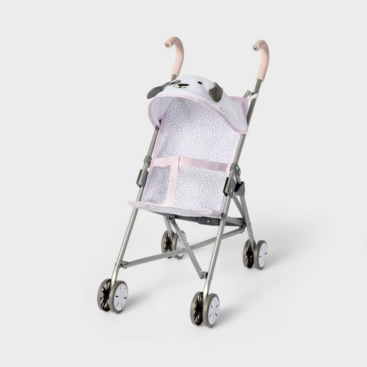 Gray Dot Dog Fold-Up Stroller for 14" - 16" Dolls - Gigglescape™ | Target