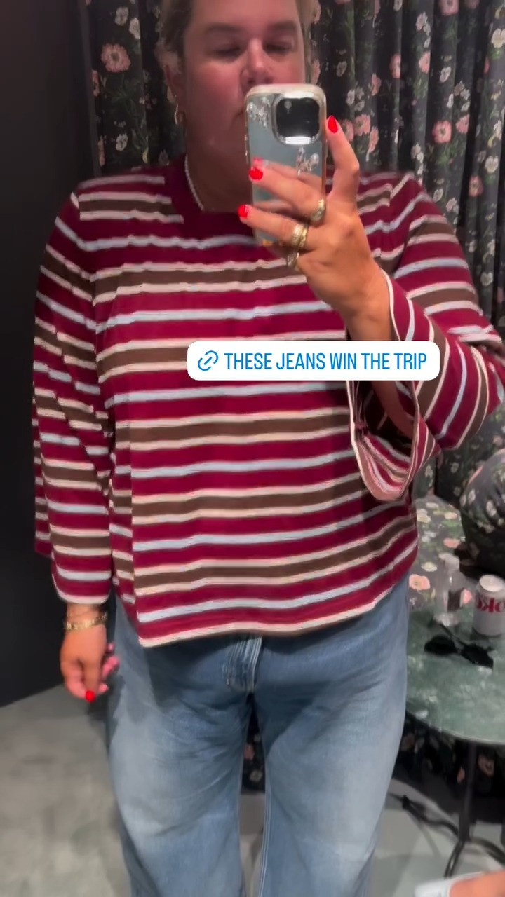 These jeans win the trip!

#LTKootd #LTKPlusSize