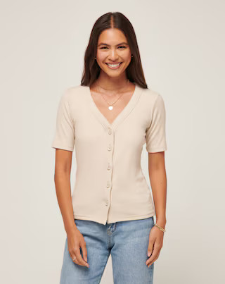 OUT LATE CLOUD RIB TOP | TravisMathew