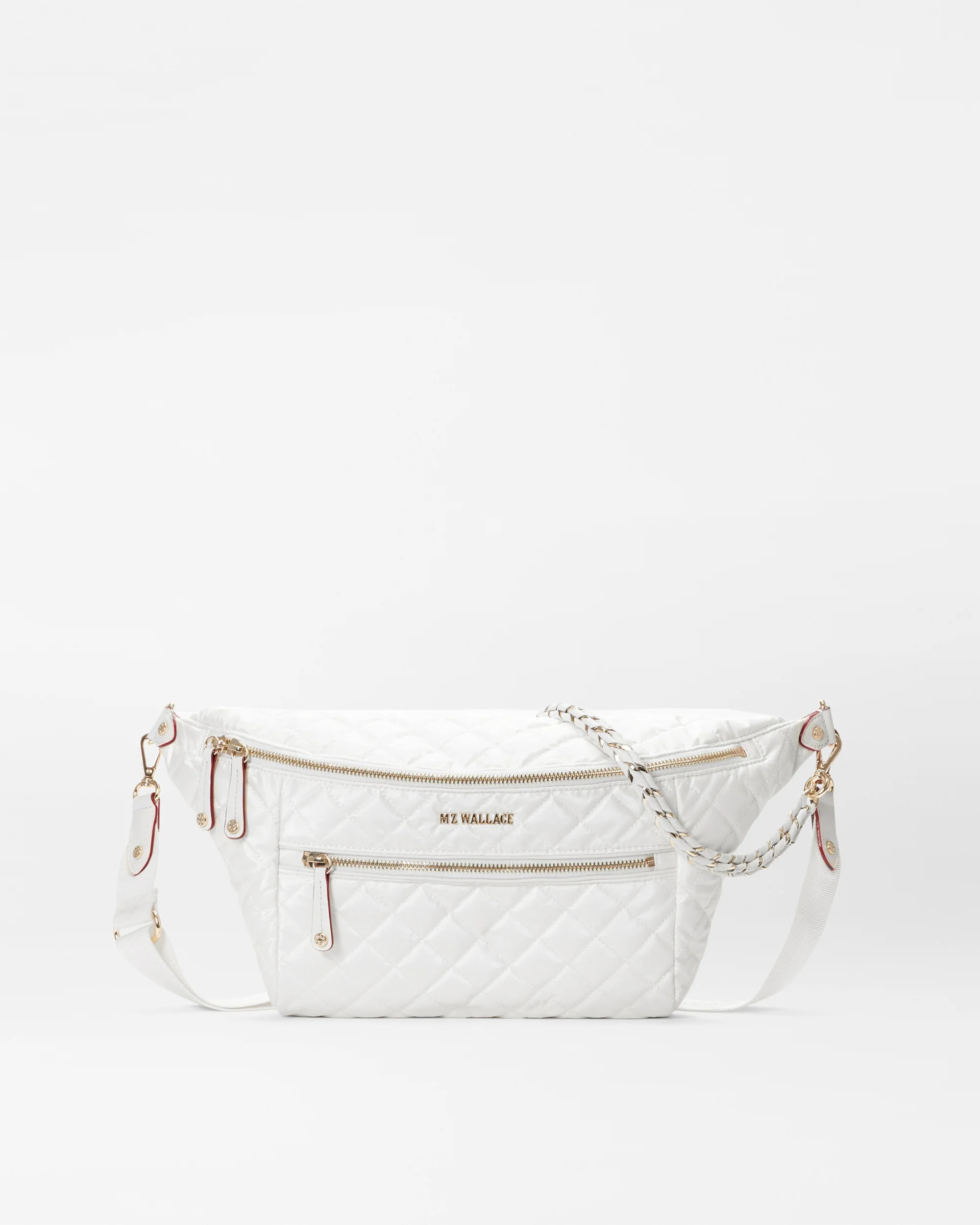 Pearl Metallic Crosby Crossbody Sling Bag | MZ Wallace