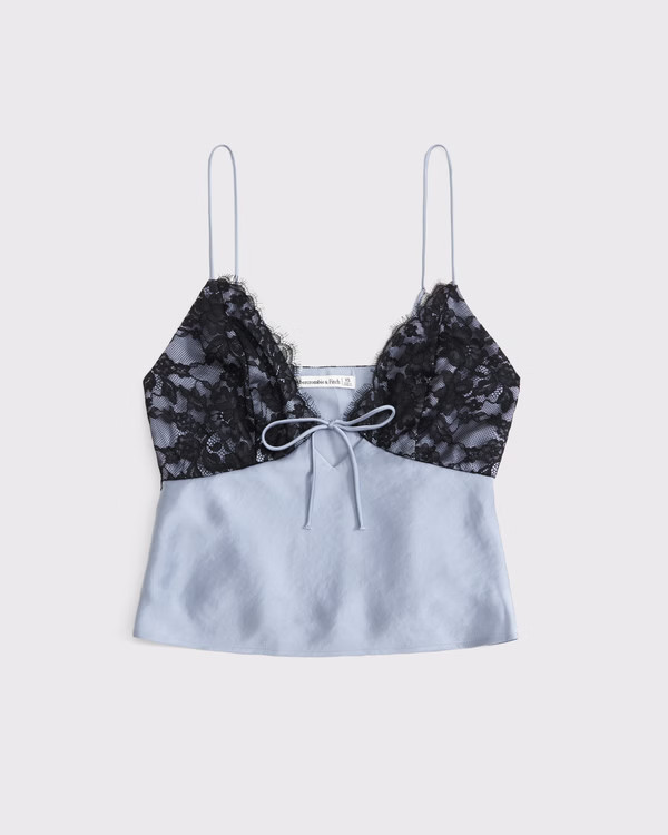 The A&F Bella Tie-Front Cami | Abercrombie & Fitch (US)