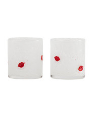 2pk Confetti With Lips Glasses | Drinkware | Marshalls | Marshalls