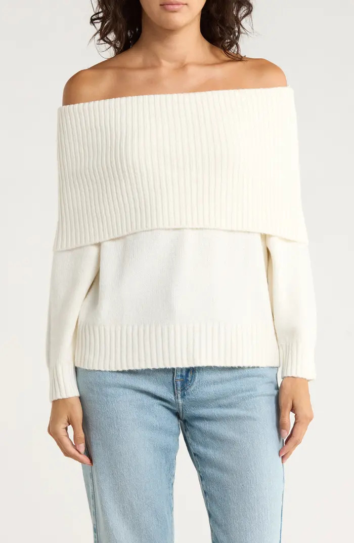 Off the Shoulder Sweater | Nordstrom Rack